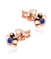 Cutie Flower Silver Stud Earrings STF-257 